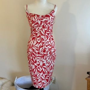 Diane VonFurstenberg silk cowlneck slip dress